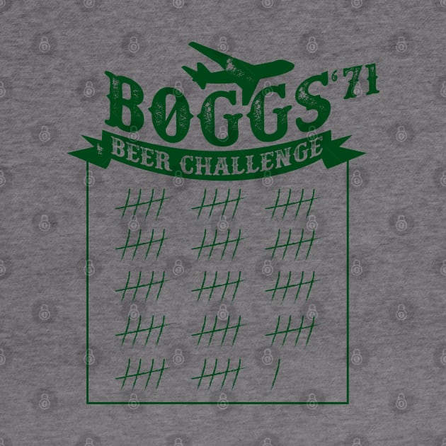 Boggs Beer Challenge '71 on white by Gimmickbydesign